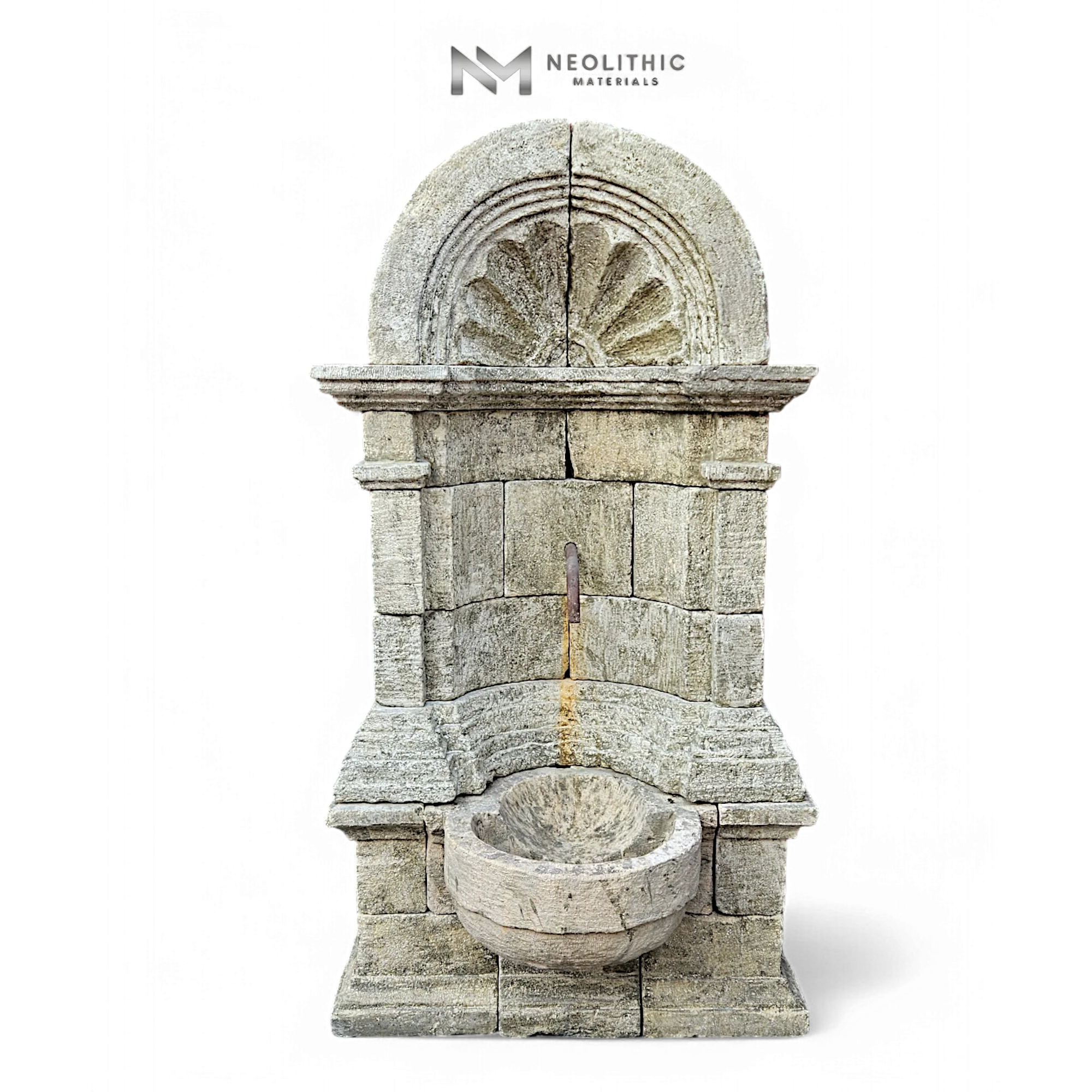 Reclaimed Limestone Fountain